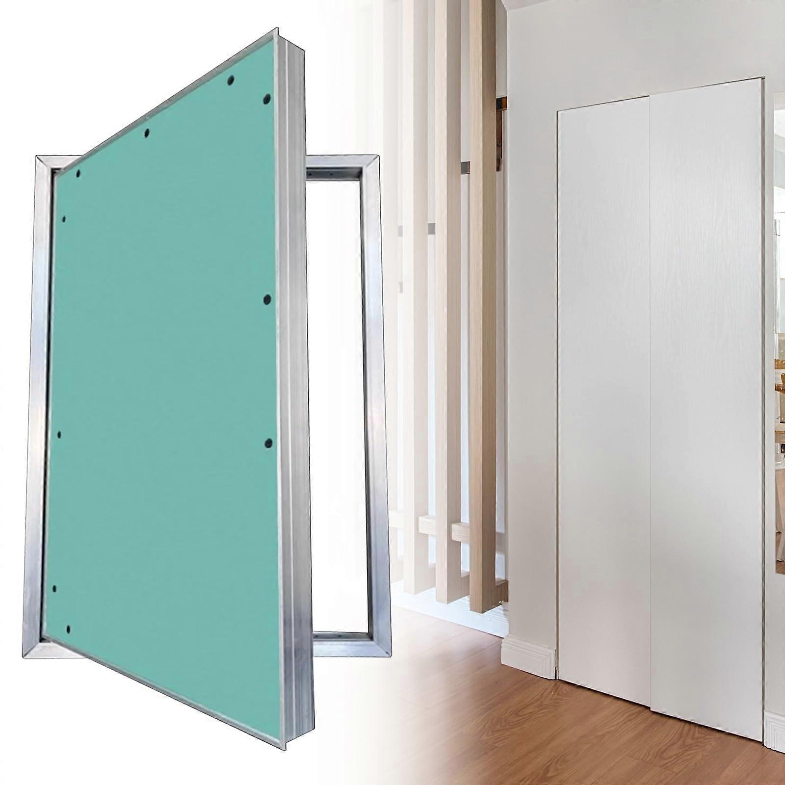 Drywall Access Panel Magnetic Closing Hidden Push Button Aluminum Frame for Wall Ceiling 22x36