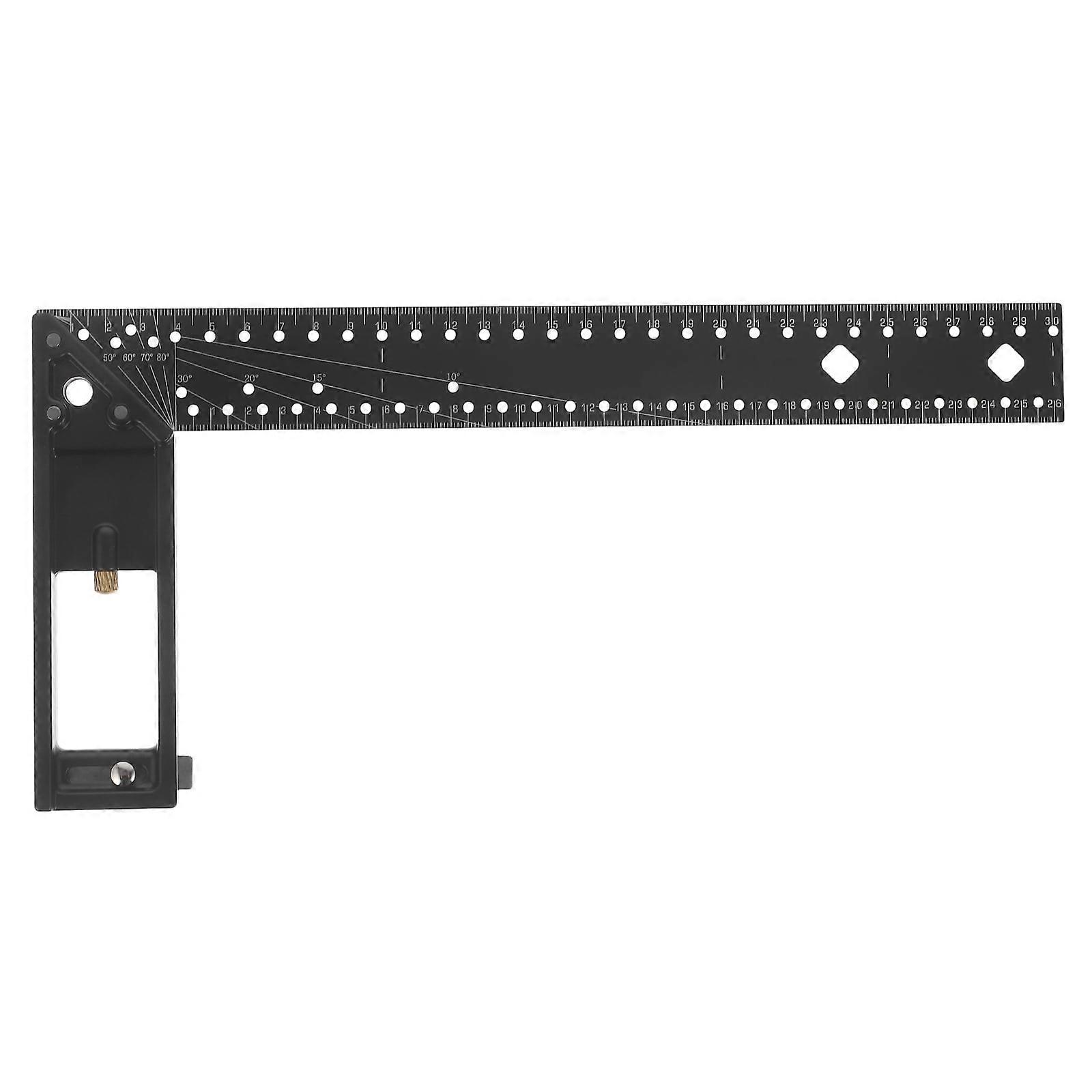 Swing Angles Protractor Woodworking Tool Angle Finder Rotatable Ruler for Work Projects