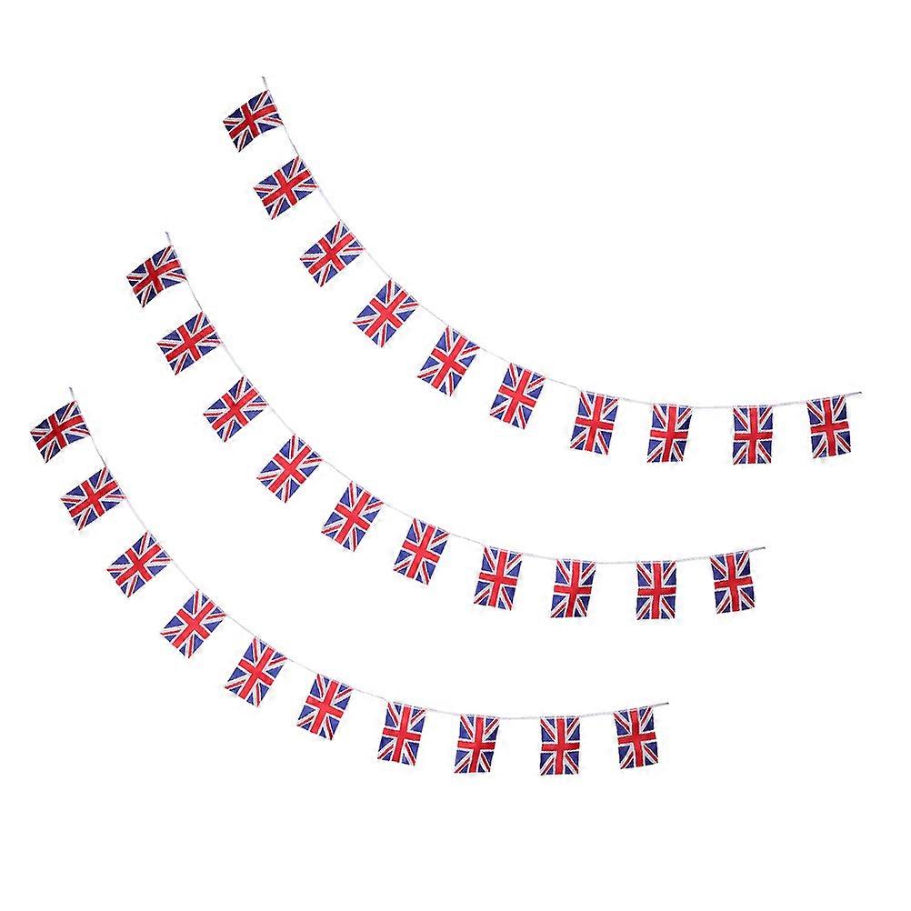 England Banner British Flag String for Party Decorations 9 Strings