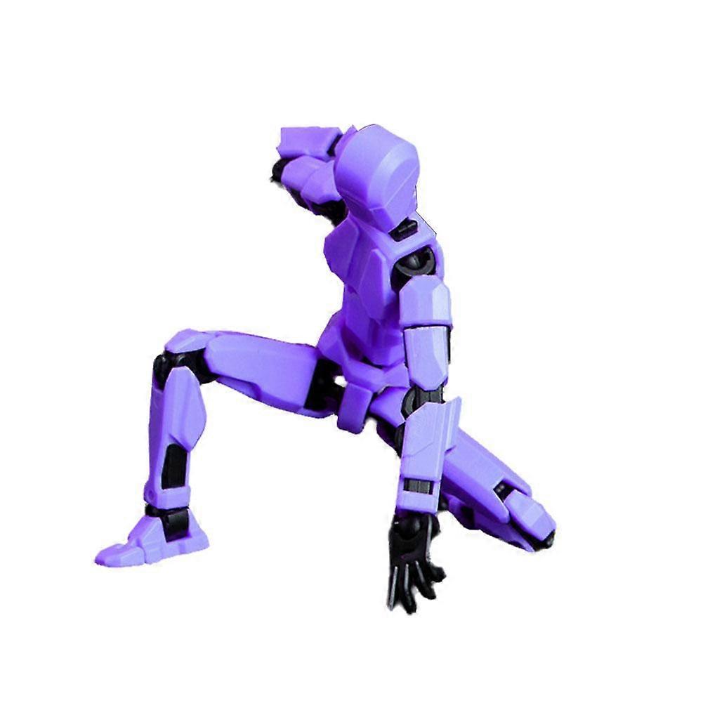 3D Printed Articulated Doll Poseable Joints Detailed Craftsmanship Creative Display