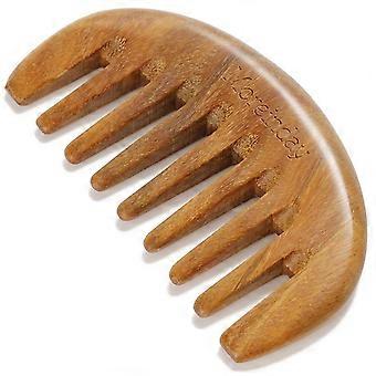 Wooden Comb, Wide Tooth Hair Comb for Women Scalp Massage and Distribute Oils -