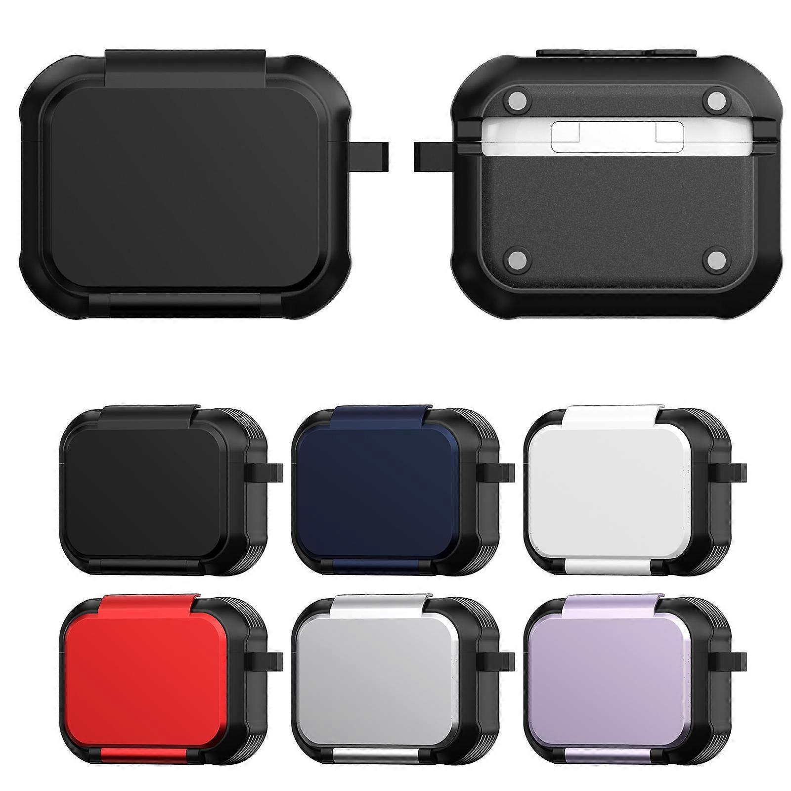 New- Foldable Stand Shockproof Earphone Protective Case with Mirror