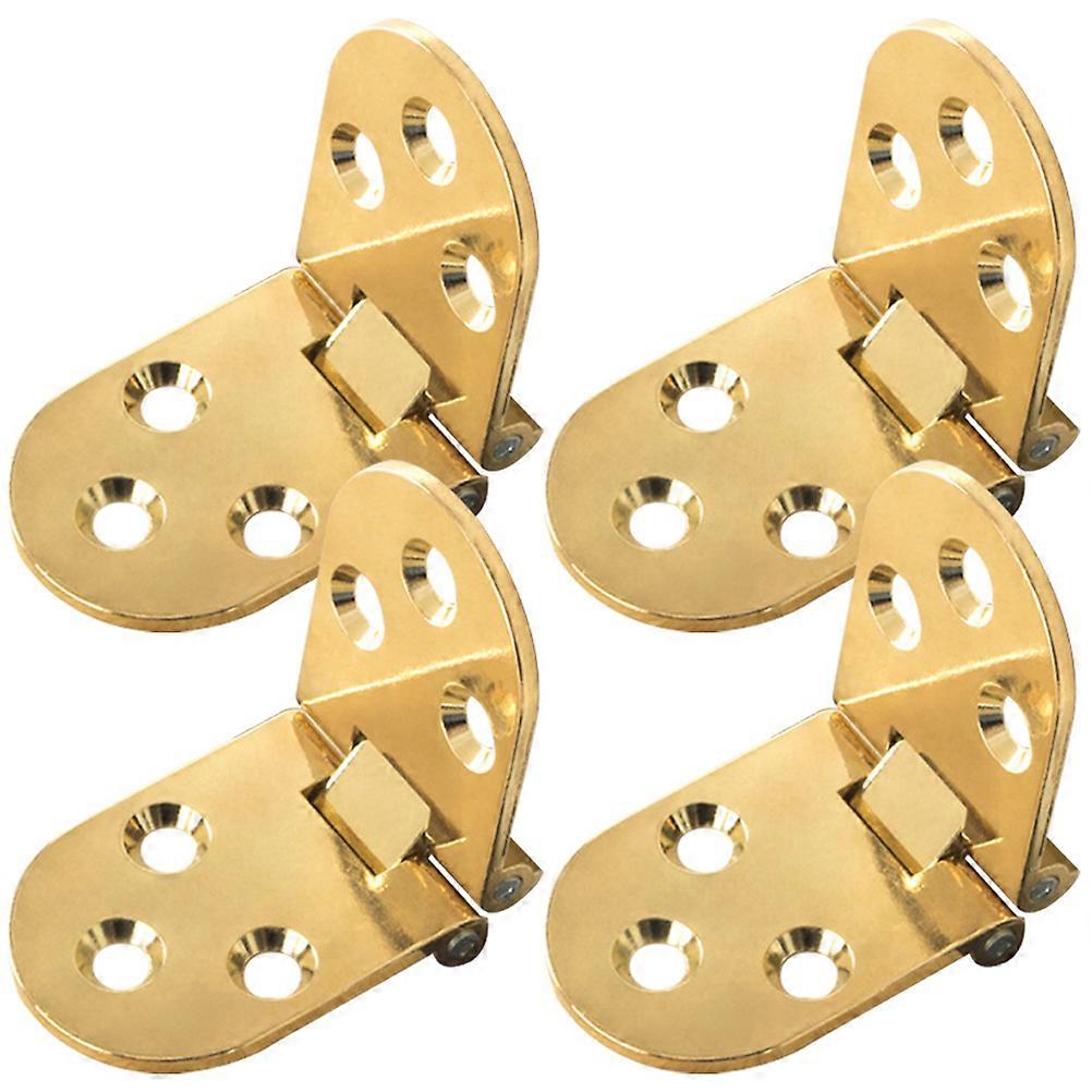 4pcs Folding Sewing Table Hinges Sewing Machine Tray Table 180 Degree Small Hinge