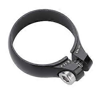 Morsetto per bullone per bicicletta da 31,8 mm per reggisella 27,2 Super leggero (nero)