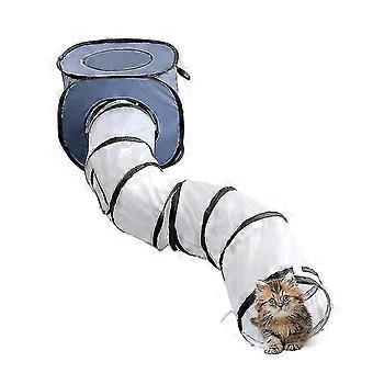 Tente S Forme Chat Tunnel S Forme Cat Tunnel Interactif Chat Jouet Pliable Pet Play Tunne