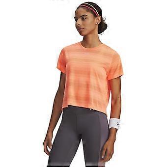 Under Armour Womens/Ladies Velociti Striped Cropped Gym Top