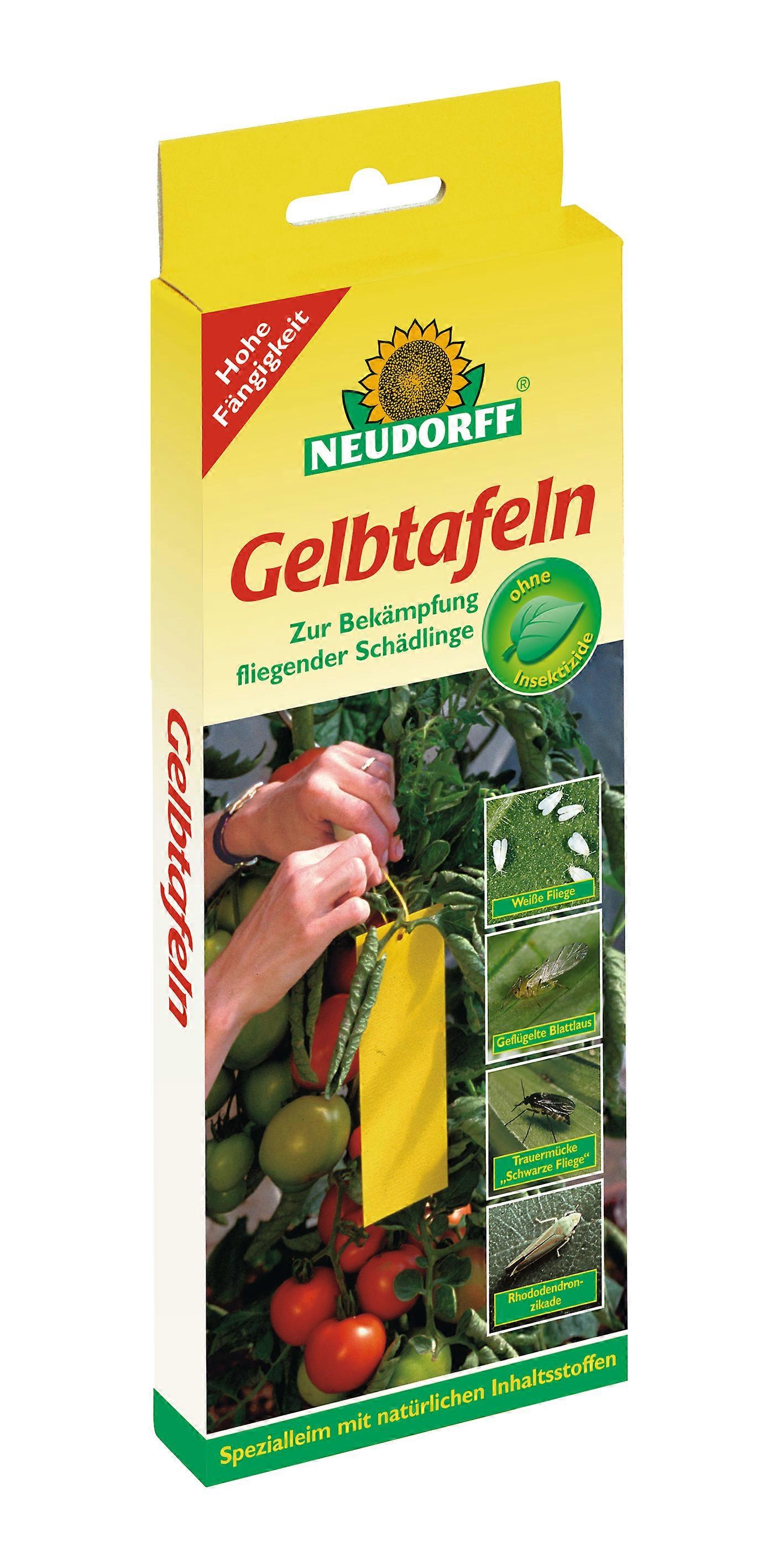 NEUDORFF Gelbtafeln (kleinformatig), 7 Stück