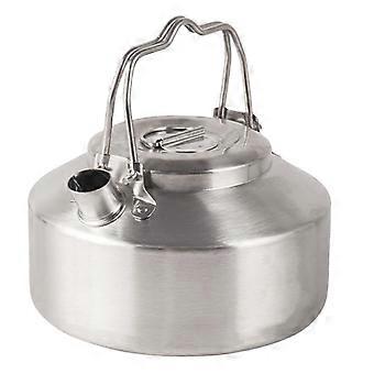 Camping Kettle Stainless Steel Portable Tea Kettle with Fast Boiling Performance and Audible Whistle
