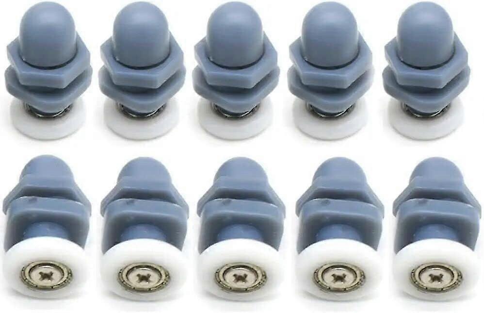 Durable Plastic Sliding，10single Shower Door Runners/Wheels/Pulleys/Guides 23mm