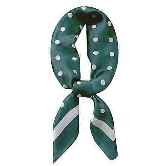 Écharpe à pois en mousseline pour femme, légère et respirante