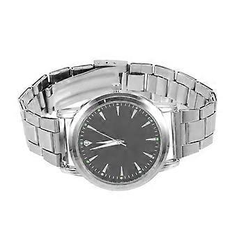 Business Men's Wrist Watch Stylish Watch Black Stainless Steel