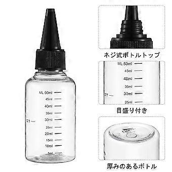 Cosmetics Bottles Squeeze Applicator Bottle for Precise Use 20Pcs