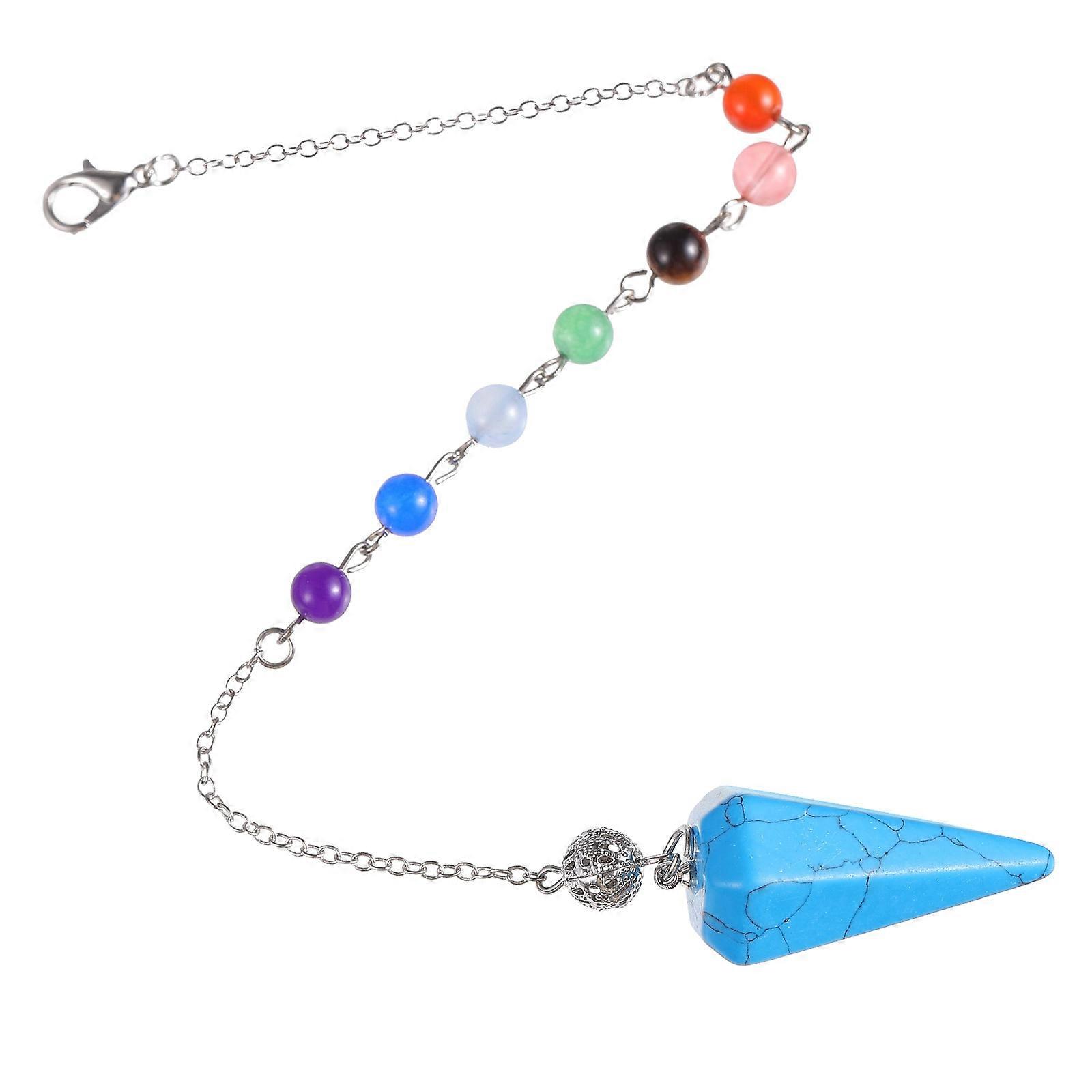 Pendulum Crystal Pendant Hexagonal Pendant for Decor