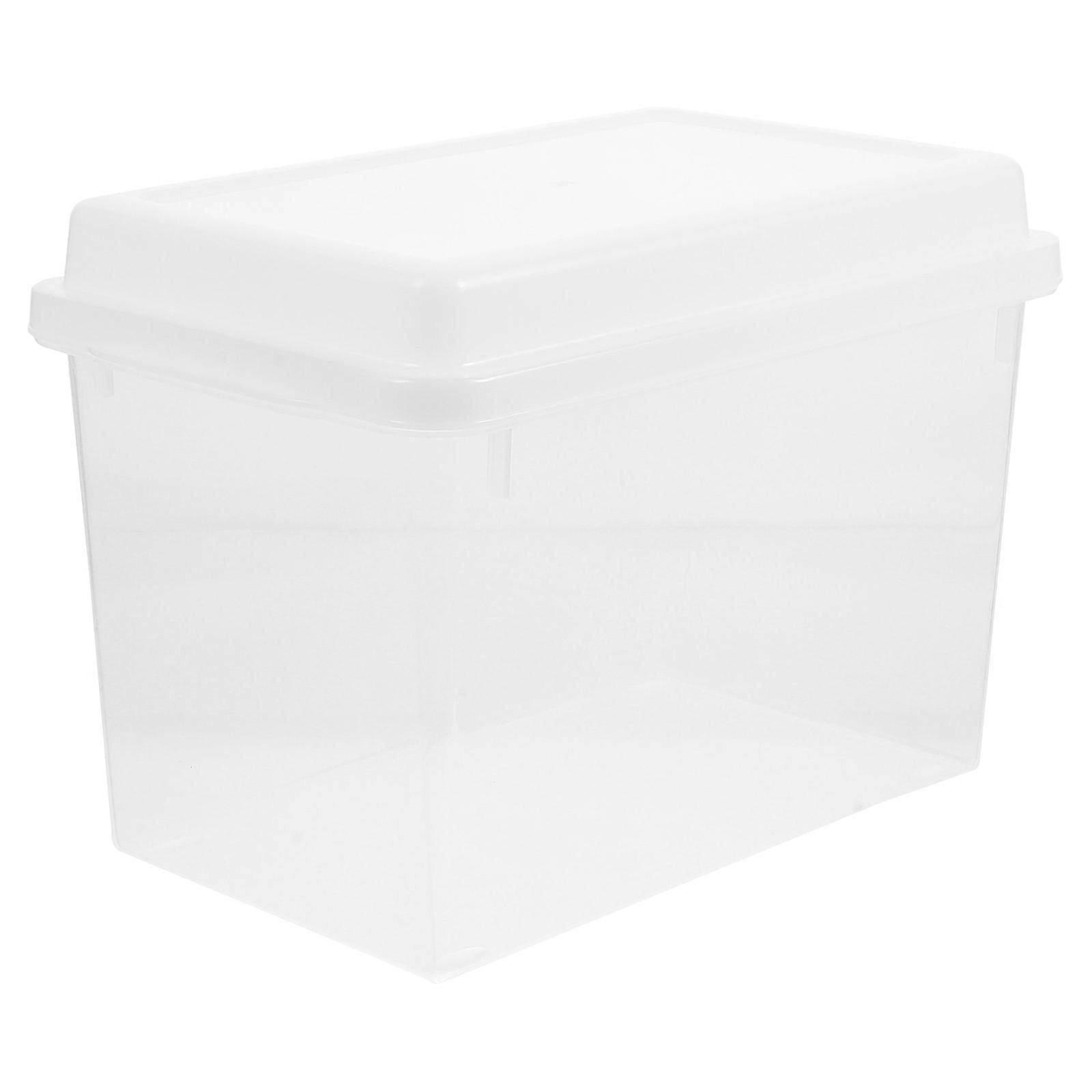 Bread Toast Box Reusable Fridge Container Lidded Kitchen Use Rectangular Sealed Design 1Pcs