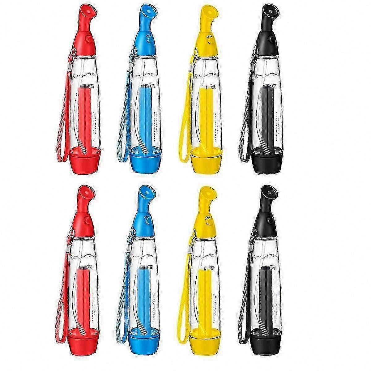 8 Pcs Summer Pump Mister Spray Bottle Set