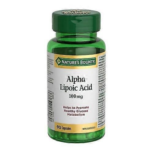 Nature's Bounty Alpha Lipoic Acid,100 Mg,90 Caps