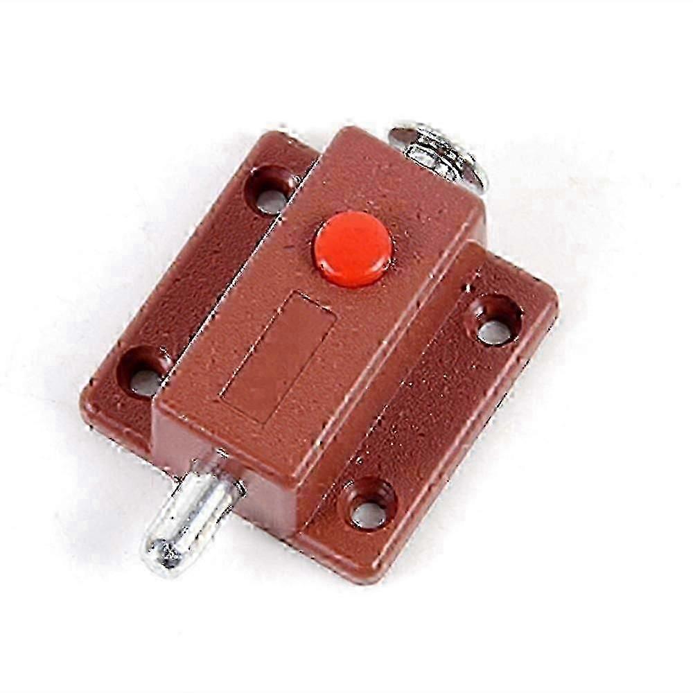 Z8 Automatic Spring-Loaded Door Bolt Lock for Cabinets - Convenient Safety & Security Device