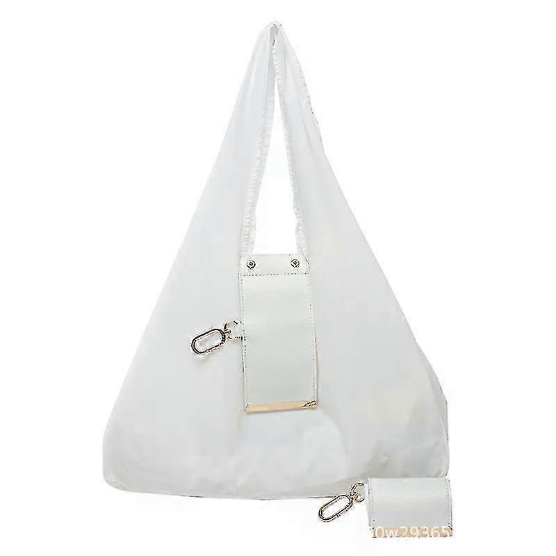 Foldable Nylon Hanging Keychain Bag