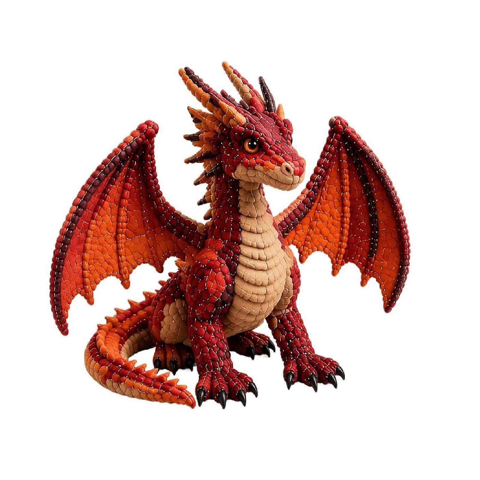 Flying Dragon Patchwork DIY Kit - Animal Sewing for Adults Beginners
