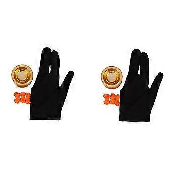 2X BEBOOYOYO Metal Yoyo Professional Yoyo Set Yo Yo + Glove G6 Yo-Yo Metal Yoyo Classic Toys Gift Present
