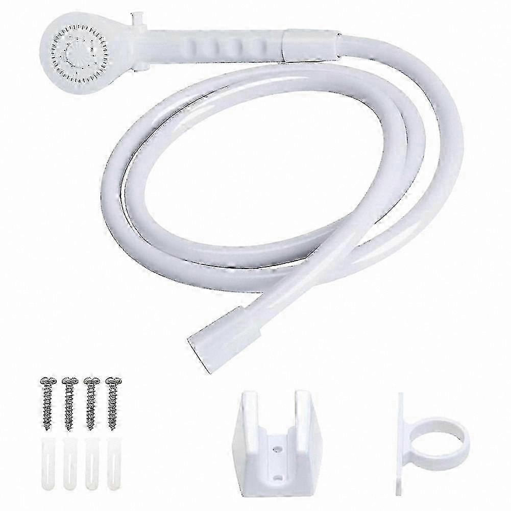 Non-Metallic RV Shower Head & Hose Kit