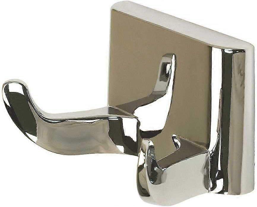 Double Robe Hook Concealed Screw, Plated