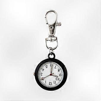 Wasserfeste Taschenuhr mit großem Display und Schlüsselanhänger, kompatibel mit Zeiterfassung, geeignet für Damen und Herren