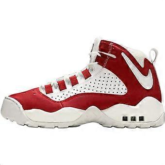 Chaussures de basketball Nike Air Darwin pour homme, rouge et blanc, AJ9710-600