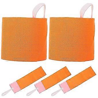5Pcs Adjustable Soccer Captain Armbands Toddler Team Sports Arm Bands