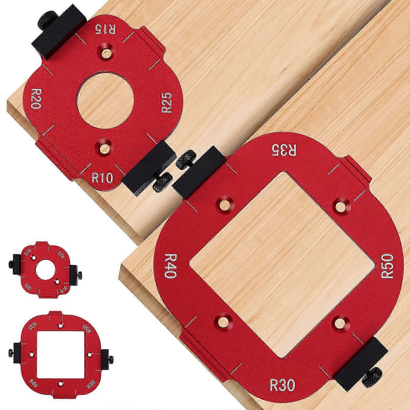 Aluminium R-Angle Arc Template Set