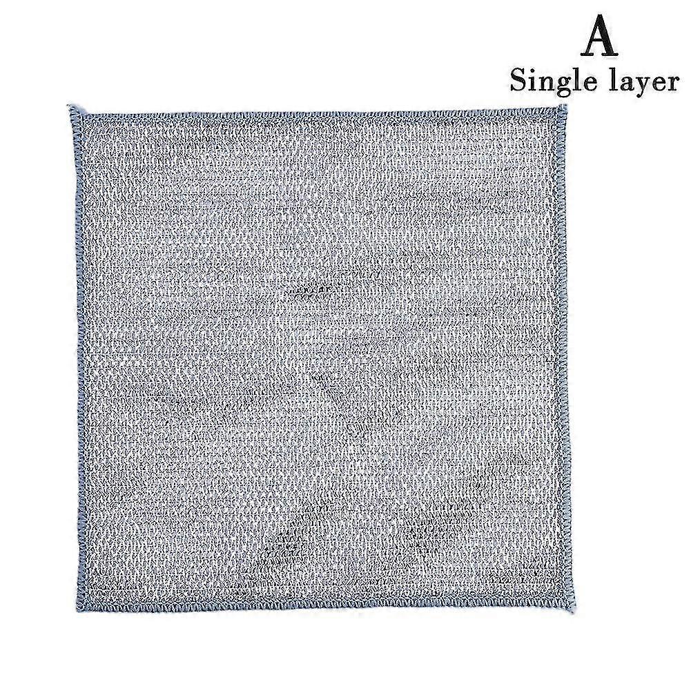 Silver Silk Kitchen Dish Rag