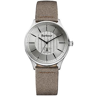 Barbour-glysdale Swiss Quartz Analog Man Watch with BB021SLCH Synthetic Leather Bracelet