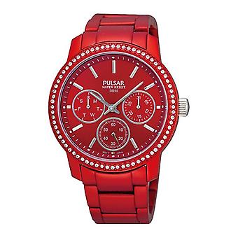 Pulse attitude quartz analog woman watch with stainless steel bracelet PP6039X1