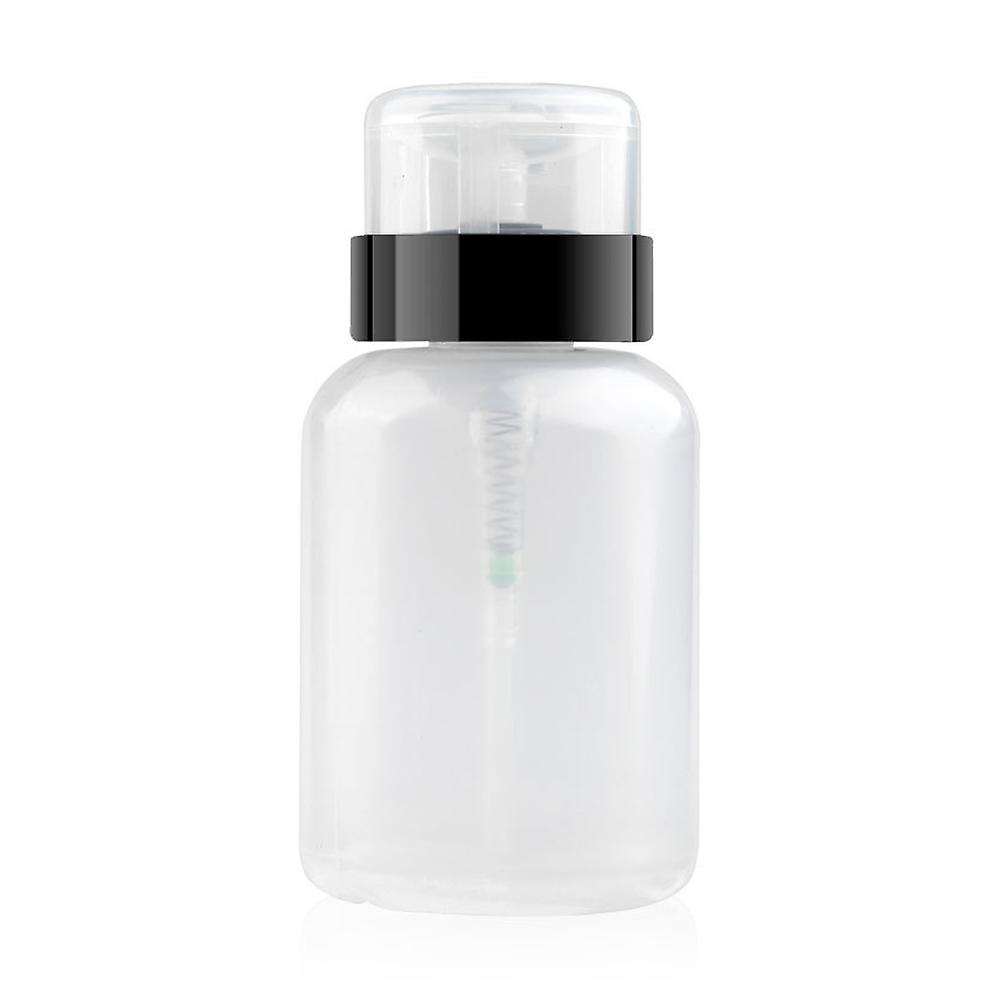 Manicure Black Cap Press Bottle Press Empty Bottlemake Up