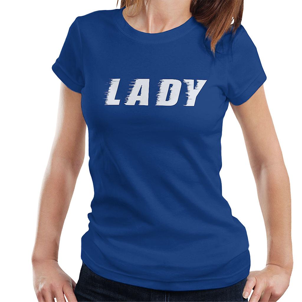 T-shirt Lady Slogan donna