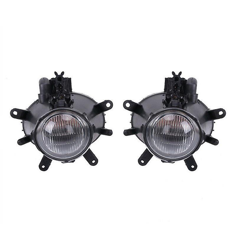 1Pair Car Front Bumper Fog Lights Assembly Driving Lamp Foglight 63176911007 for- 3 Series E46 325I