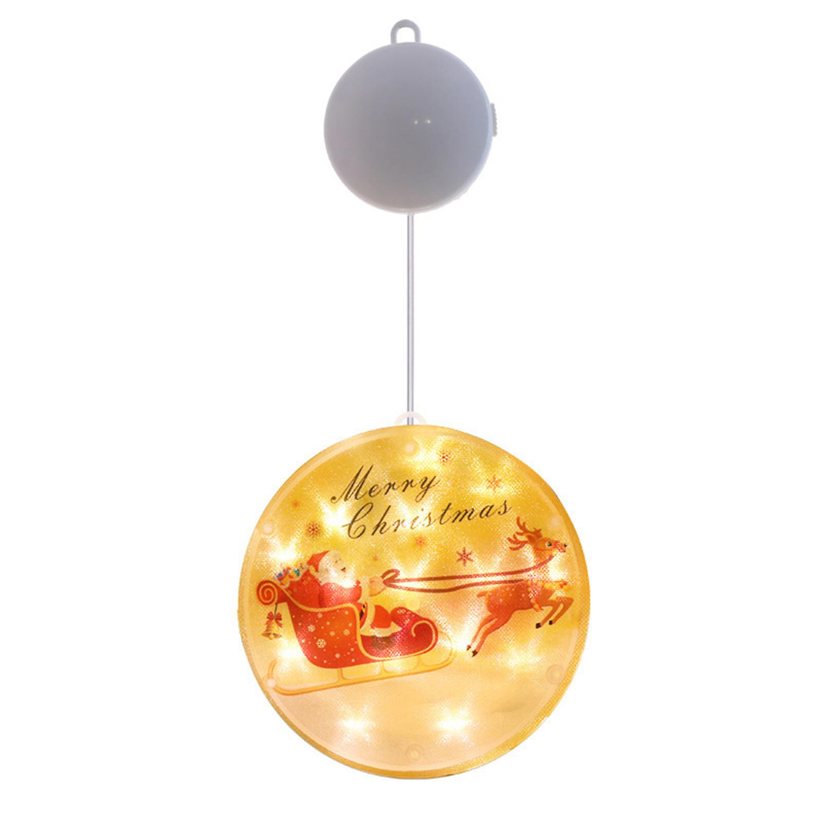 Christmas Led Window Lights With Strong Suction Cup Hook