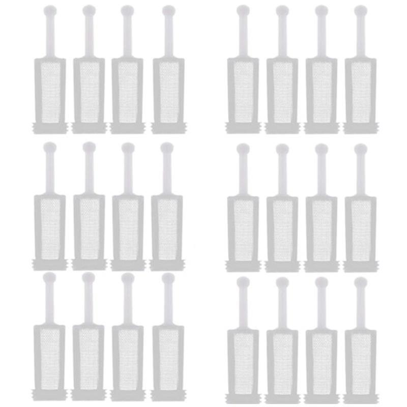 24 Pcs Universal Fine Mesh Disposable Gravity Spray-gun Strainer