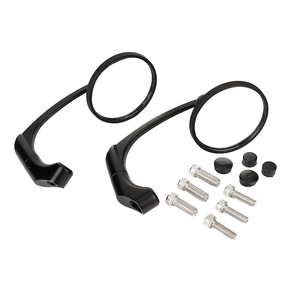 Motorcycle Round Mirrors,Universal Round Rear View Rear View Side Mirrors Motorcycle Rear View Mirror Advanced Technology