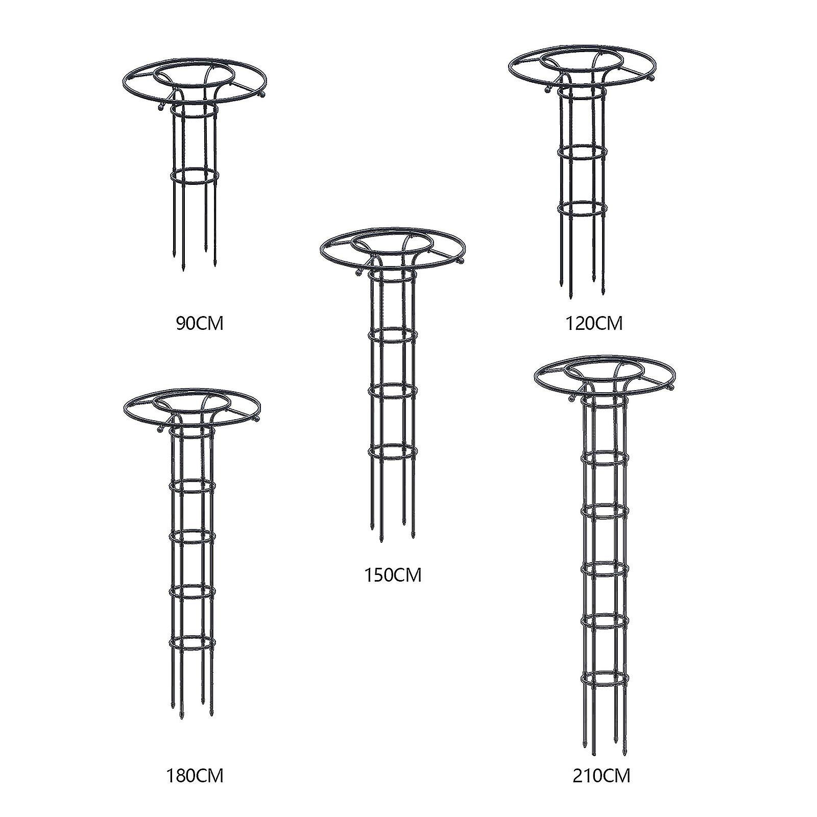 Traliccio Da Giardino In Metallo | 147 Cm Altezza, Set Da 4 | Per Piante Rampicanti, Interno/esterno
