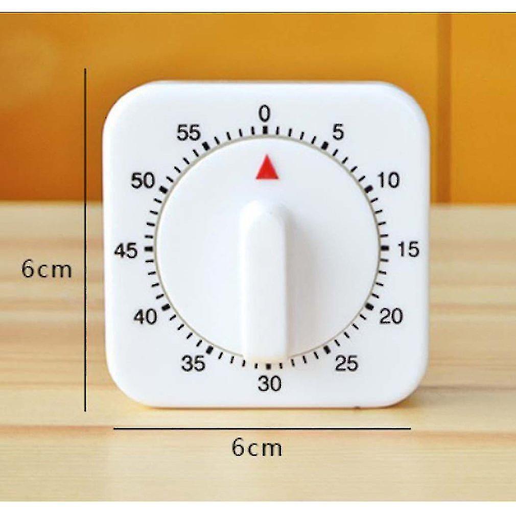 Practical Mini Portable Kitchen Cooking Timer Countdown 60 Minutes Alarm Mechanical Time Reminder Tool For Kitchen Cooking