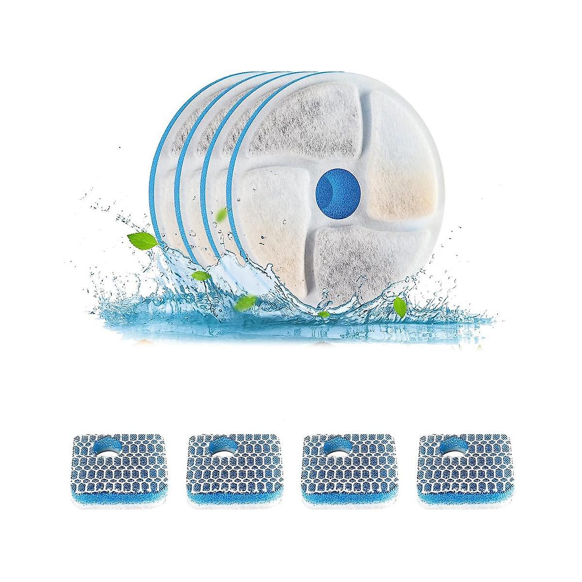 Water Fountain Replacement Filters Pet Water Fountain Replacement Filter Suitable for 74Oz/2.2L Au