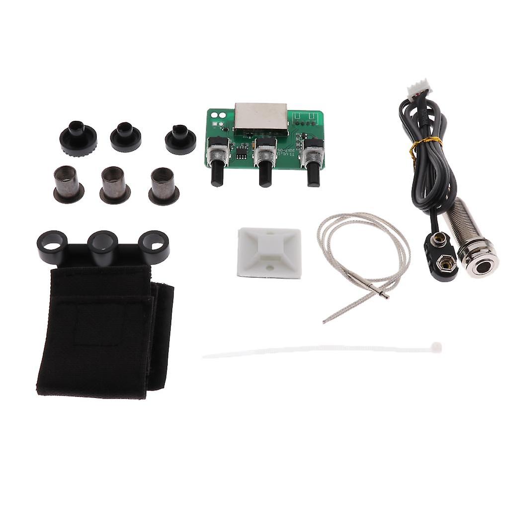 Acoustic Guitar Preamp Piezo Pickup with Endpin Output Jack