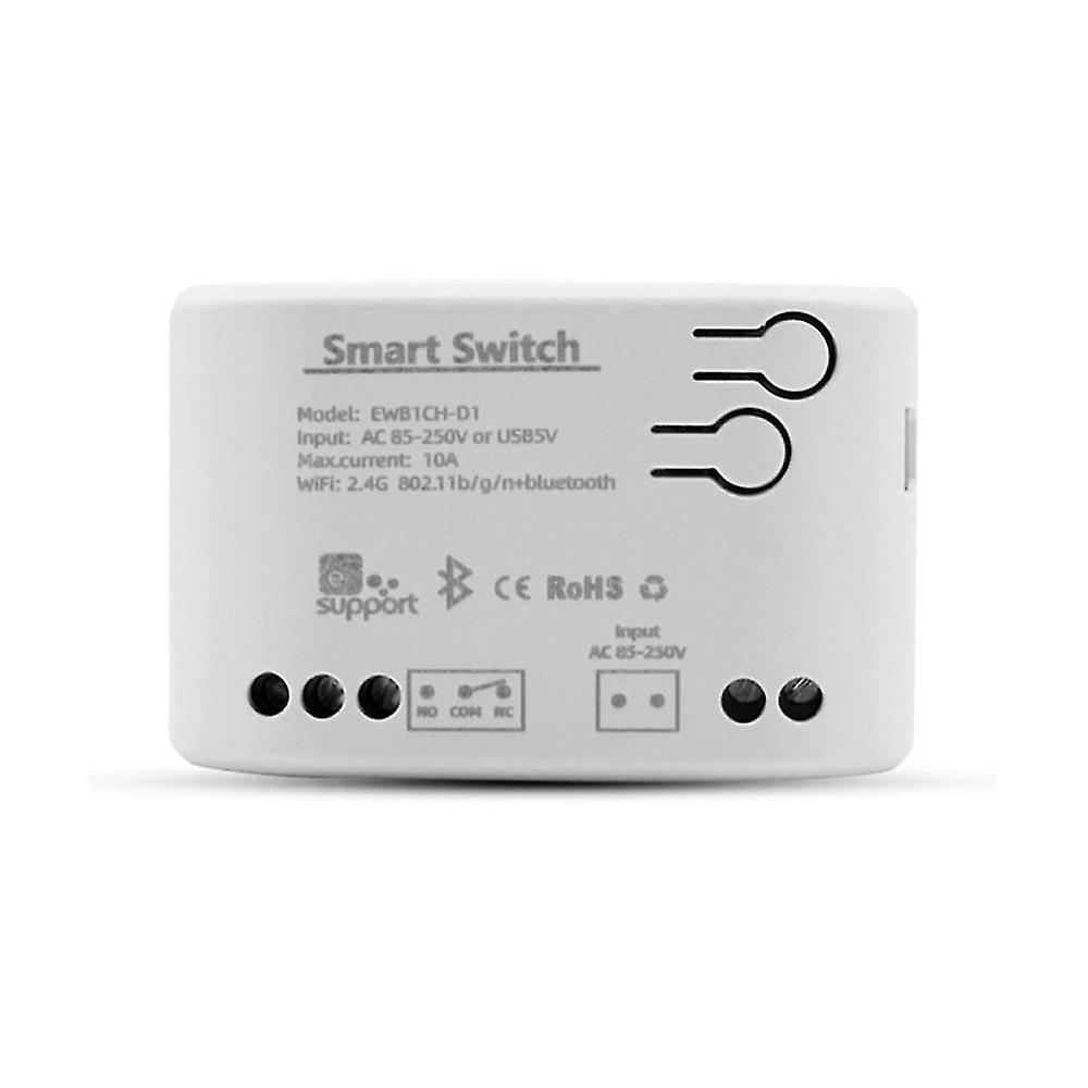 Ewelink Wifi Smart Diy Switch Module Usb5v Ac85-250v,inching,timer,interlock Smart Relay,voice Cont