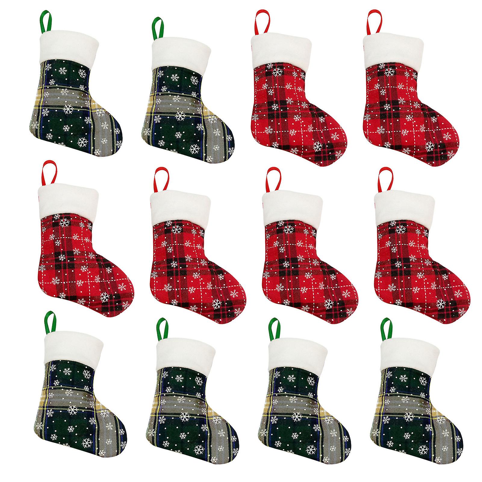 Christmas Tree Hanging Stocking Well Made Durable Stocking