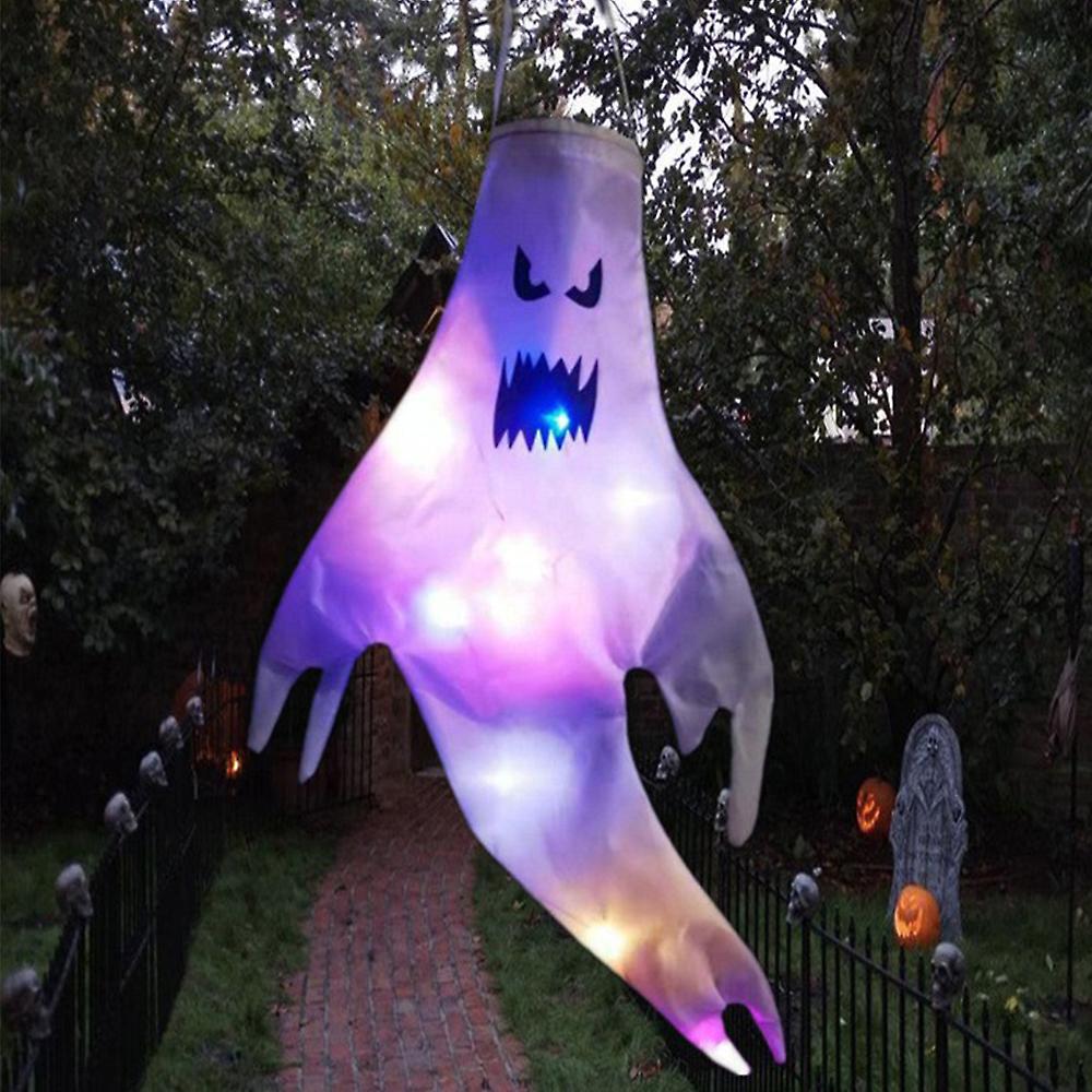 Halloween Hanging Windsocks Battery Powered Easy To Decorate Home For Halloween Holiday Parties Decor