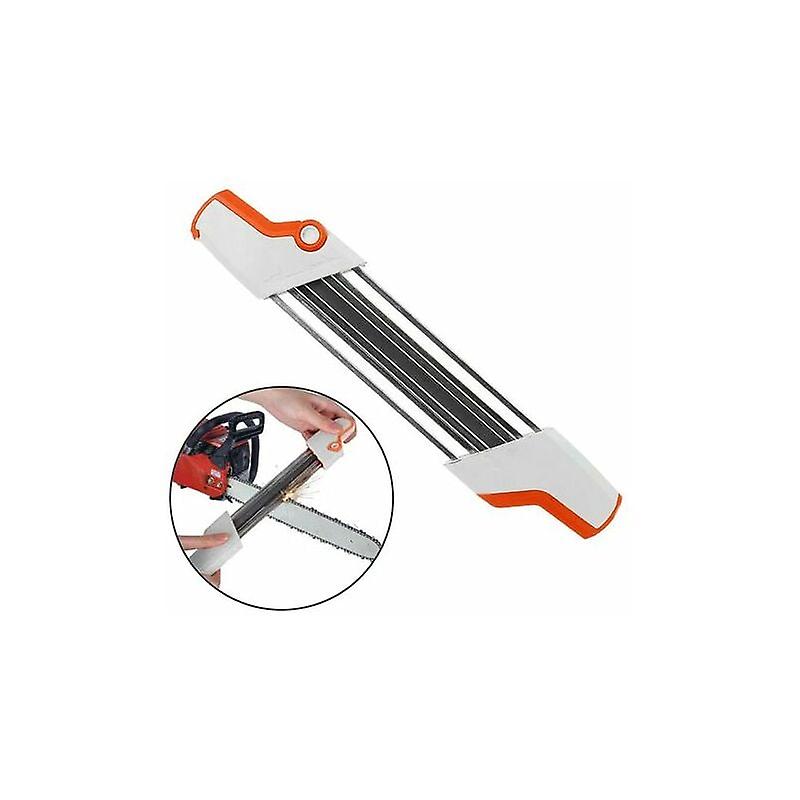 File holder 2 in 1 for saw chain 0.325 Ø 4.8 mm - white