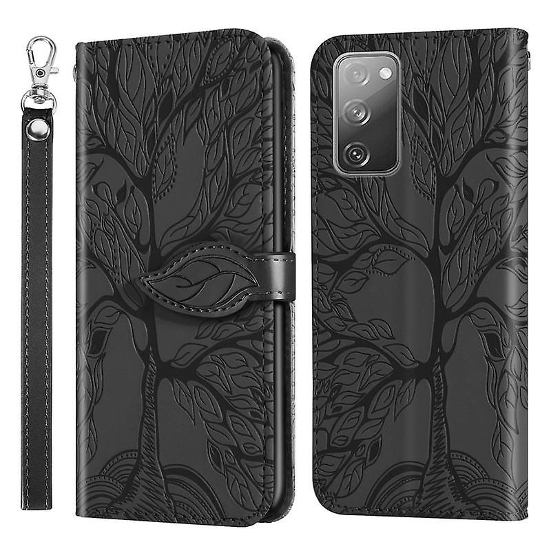Wallet Case For Samsung Galaxy S20 FE 4G/S20 FE 5G/S20 FE Premium PU Leather Flip Cover Life Tree