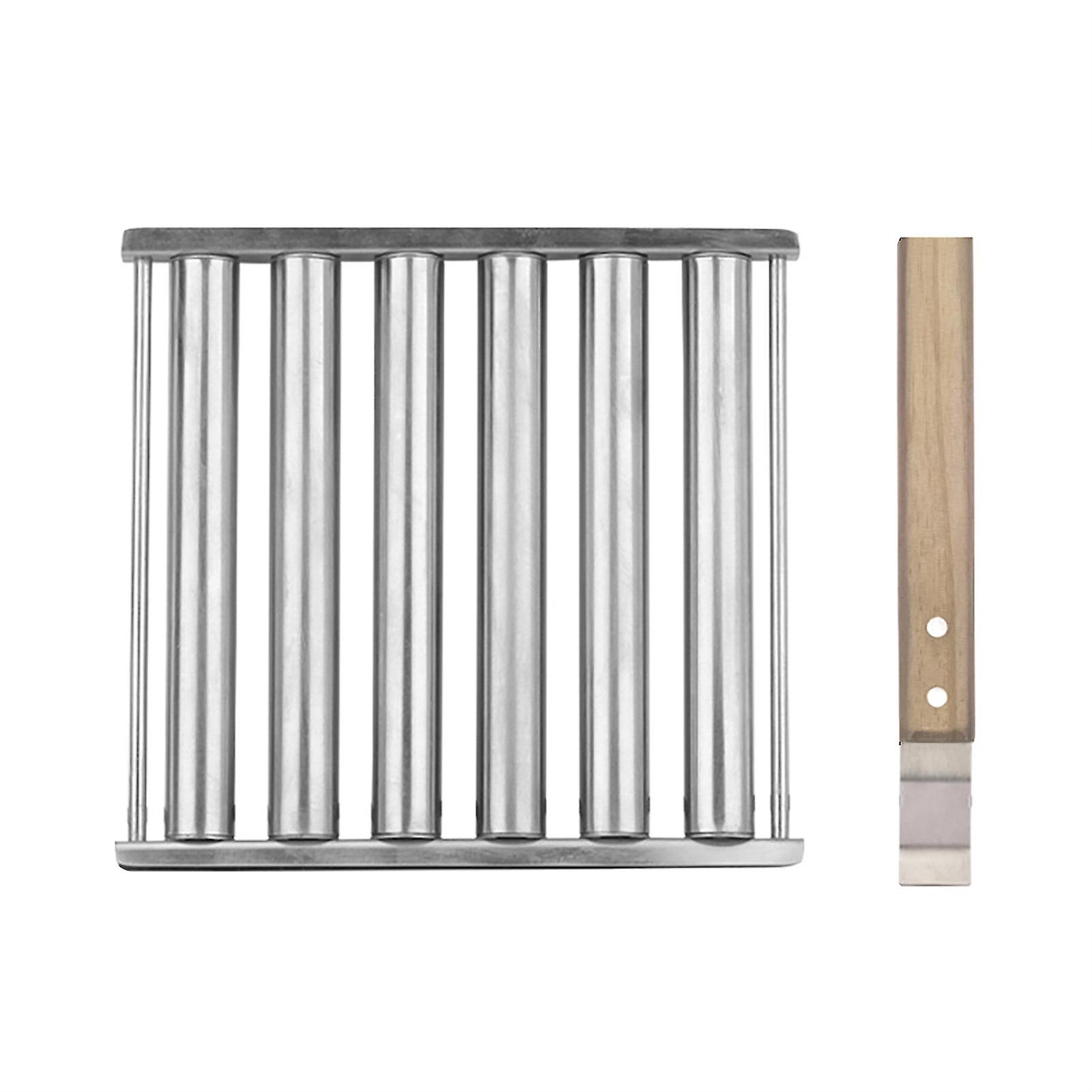Stainless Steel Hot Dog Roller Easily Use Portable Hot Dog Roller For Brats Taquitos And Egg Rolls