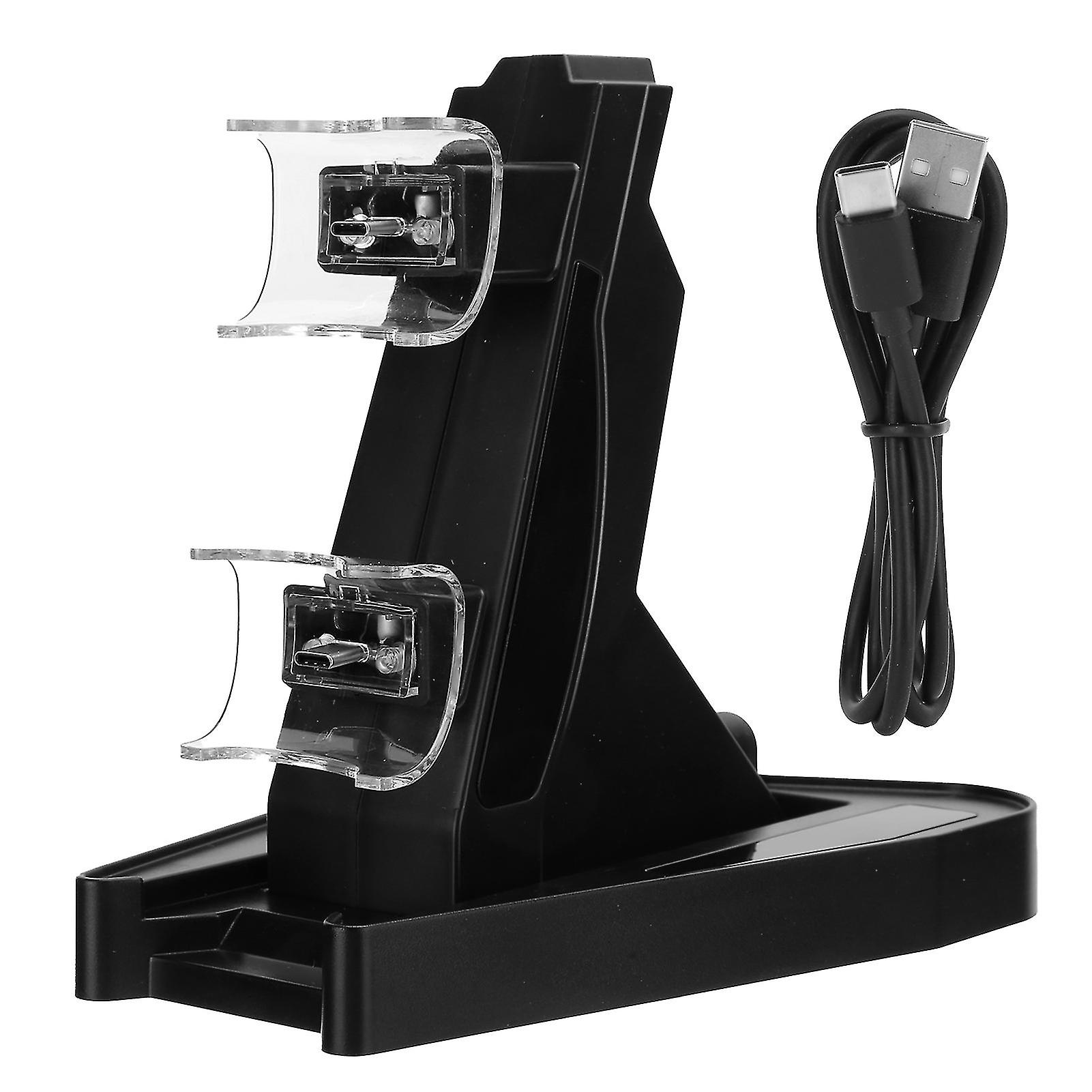 DOBE PS5 Controller Charging Dock: Dual Sense Type-C Fast Charger with Safety Features